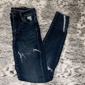 American eagle super high rise jegging - 0